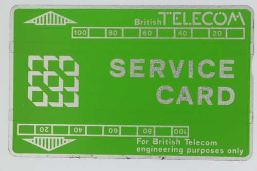Landis gyr service - card, 903s