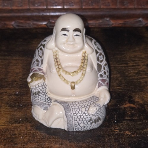 Happy buddha laughing - laughing, sitting