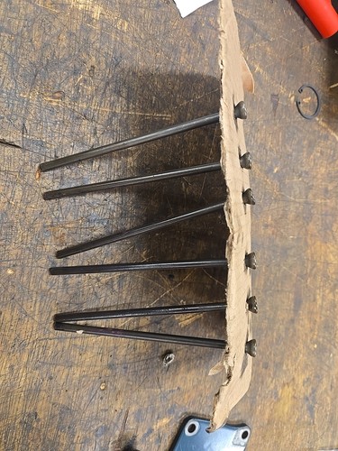 Pushrod set for - set, kubota