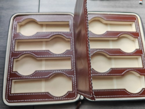 Leather slot watch - pu,