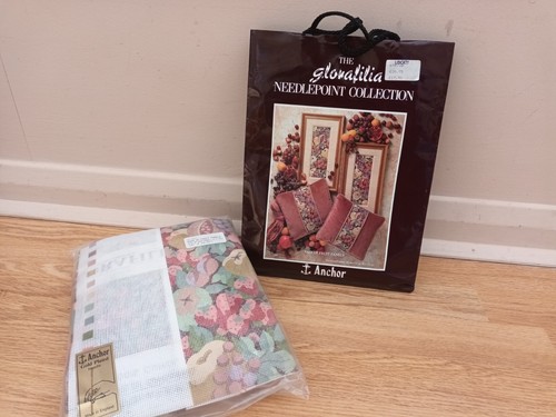 Vtg glorafilia needlepoint - glorafilia,
