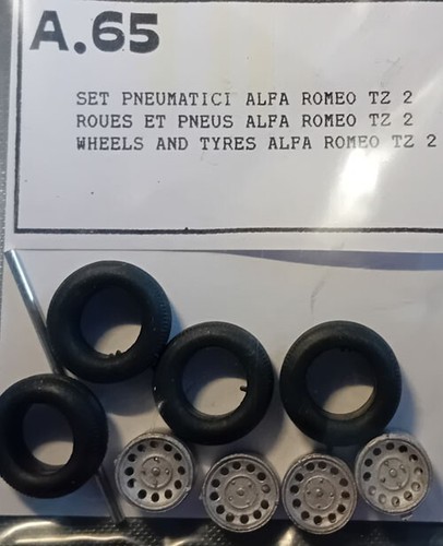 Wheels alfa romeo tz2 - 1/43, etc