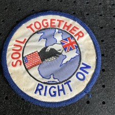 Original 70s/80s Northern Soul Patch Soul Together Right On