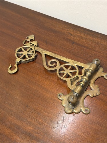 Antique brass roasting jack - antique,
