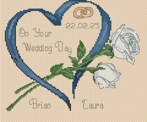 Wedding day cross - wedding,