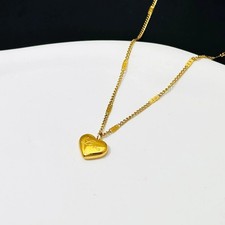 Ladies Necklace Heart Love