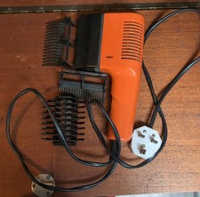 1970s Braun Orange Hair Dryer