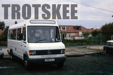 35mm Slide Mullen Mercedes Benz 609D NW Coach Sales G916CLV 1992 Orig