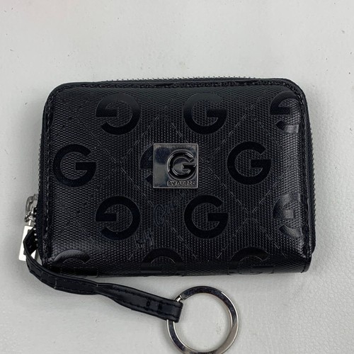 Guess black logo wallet - guess,