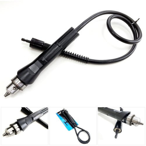 Flexible drill shaft extension - flexible,