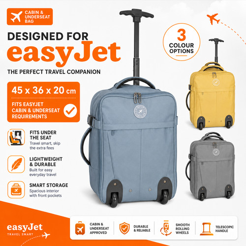 Easyjet 45x36x20cm carry - easyjet, on