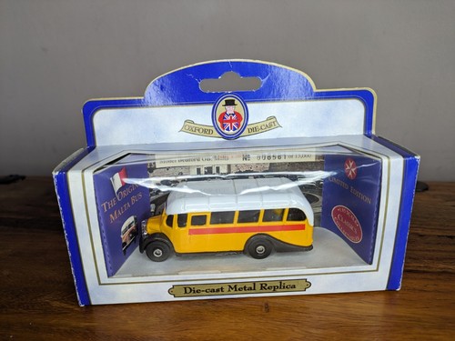 Oxford malta bus - oxford, diecast
