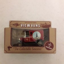 Lledo / Stevelyn View Vans Ford Van - Blackpool (Red)