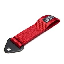 TRS MSA Race Car Tow Strap Tow Loop Tow Eye Rally Fixed RED