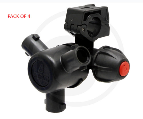 Arag three way nozzle holder - arag,