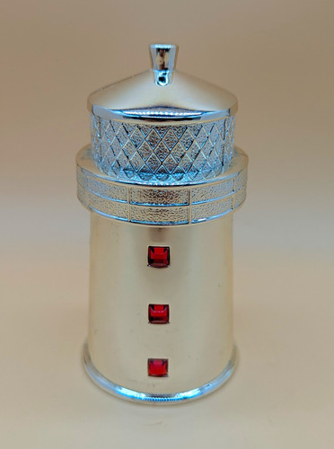 Silver plated lighthouse money - silver,