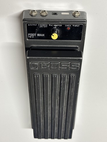 Vintage boss foot wah - wah,