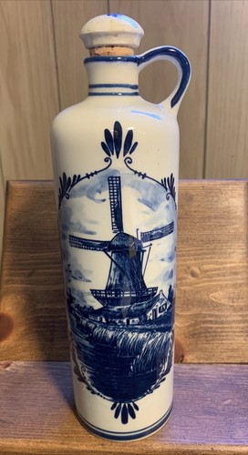 Vintage blue delft jug - vintage,
