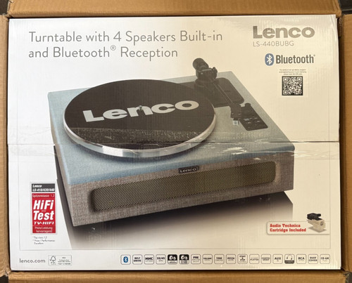 Lenco 440bubg turntable - lenco, ls-440bubg