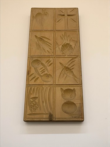 Butter pat mold - mold, board