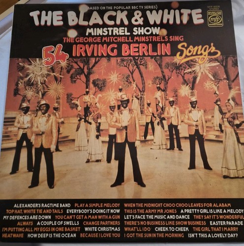 The black white minstrel - black,
