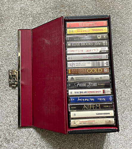 Vintage cassette tape - cassette, black
