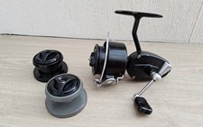 VINTAGE MITCHELL 300 FIXED SPOOL FISHING REEL + SPARE SPOOLS 