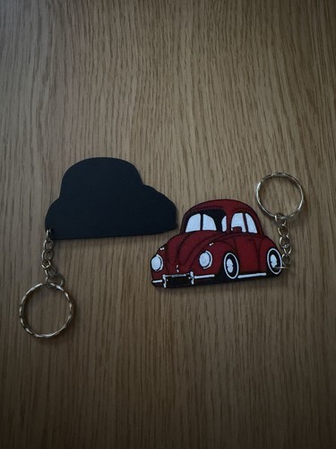 Beetle keyring red - vw,