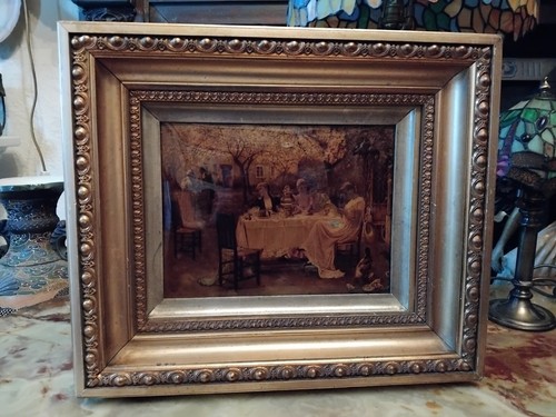 Beautiful antique crystoleum - beautiful,