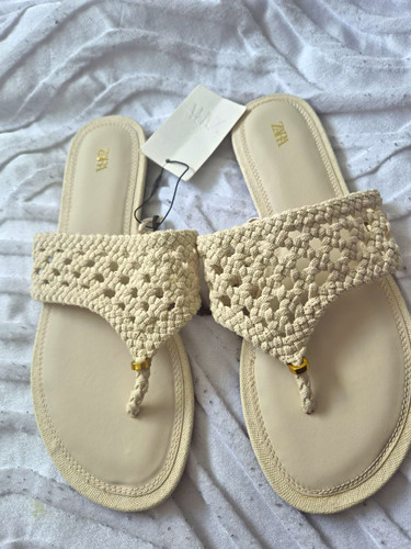 Zara women beige crochet - women’s,