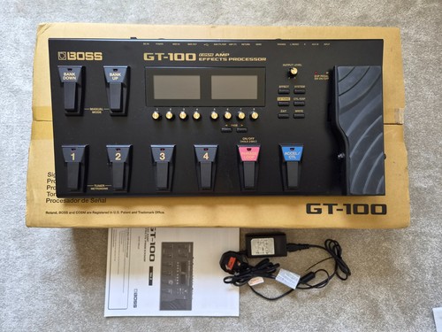 Boss 100 multi - gt-100, multi-effects