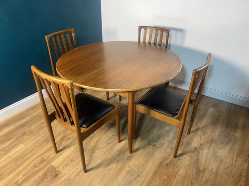 Retro teak 1960s round - teak,