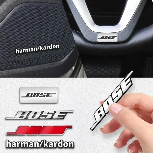 10x bose aluminium badges - 10x,