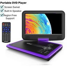 11.5" Portable DVD TV Player