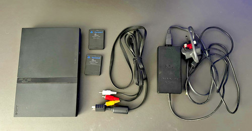 Sony ps2 slim console - sony, slim,