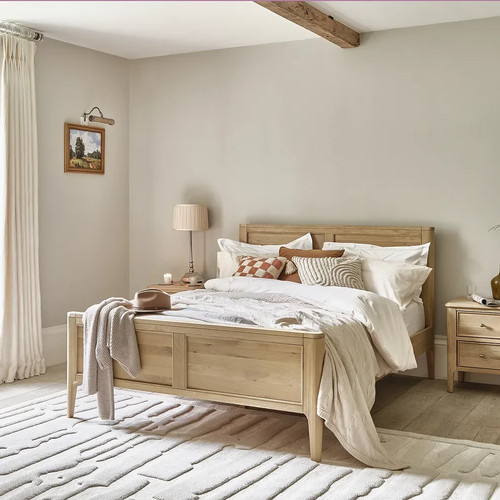 Oak furnitureland newton king - oak,