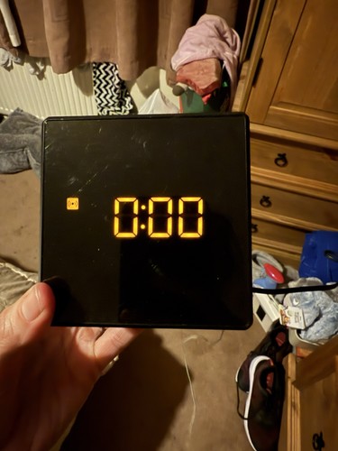 Sony icf led display alarm - led,
