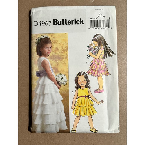 Butterick b4967 girls tiered - b4967,