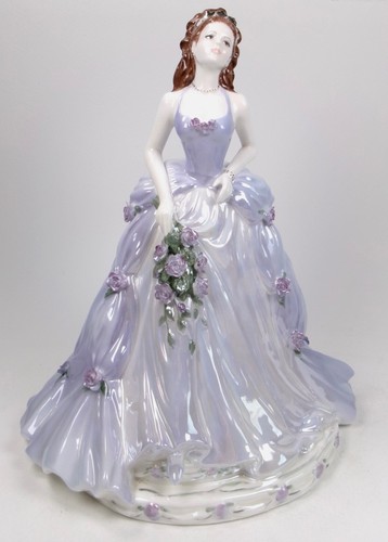 Coalport figurine lilac time - lilac,