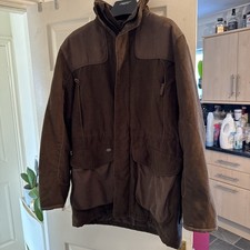 Sherwood Forest Brown Hampton Jacket Waterproof - Mens Medium  
