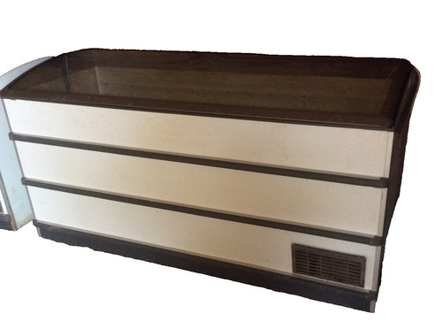 Chest freezer curved glass - chest,