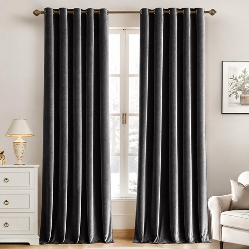 Blackout crushed velvet - crushed,