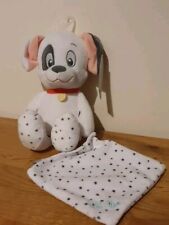 Disney Baby 101 Dalmatians Soft Toy with Blankie Blanket Comforter New