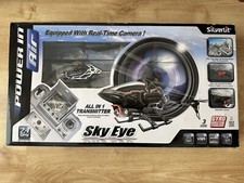 Silver Lit Power in Air Sky Eye 2.4 GHz 3 Channel Control RC Helicopter 84602