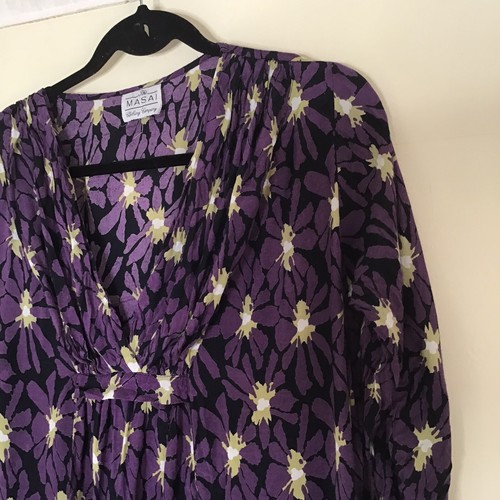 Masai medium purple floral - uk,