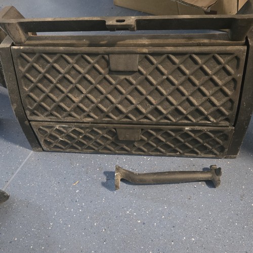 Cast iron black - cast, fireplace