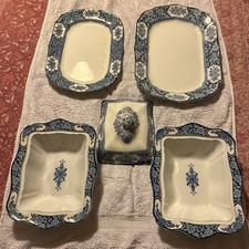 Kohtan Semi Porcelain Dinner Serving Set Wood And Sons