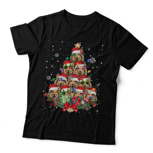 Rough collie christmas tree - rough,