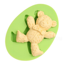 Teddy Bear Mould Silicone Large Cake Decorating Topper Fondant Icing Resin Craft