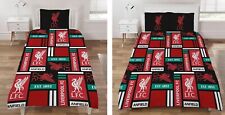 Liverpool Single Double King Duvet Cover Bedding Set Reversible